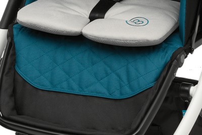 Baby Design Lupo Comfort -  мягкий вкладыш в прогулочный блок, прорезиненная подножка