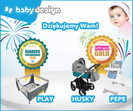 Baby Design Husky - продукт года 2016 в Польше ! 